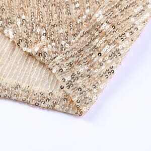 Women Sequins Out Knit Robe Two Pieces Set Female Short Sleeve Round Neck Mini Dresses